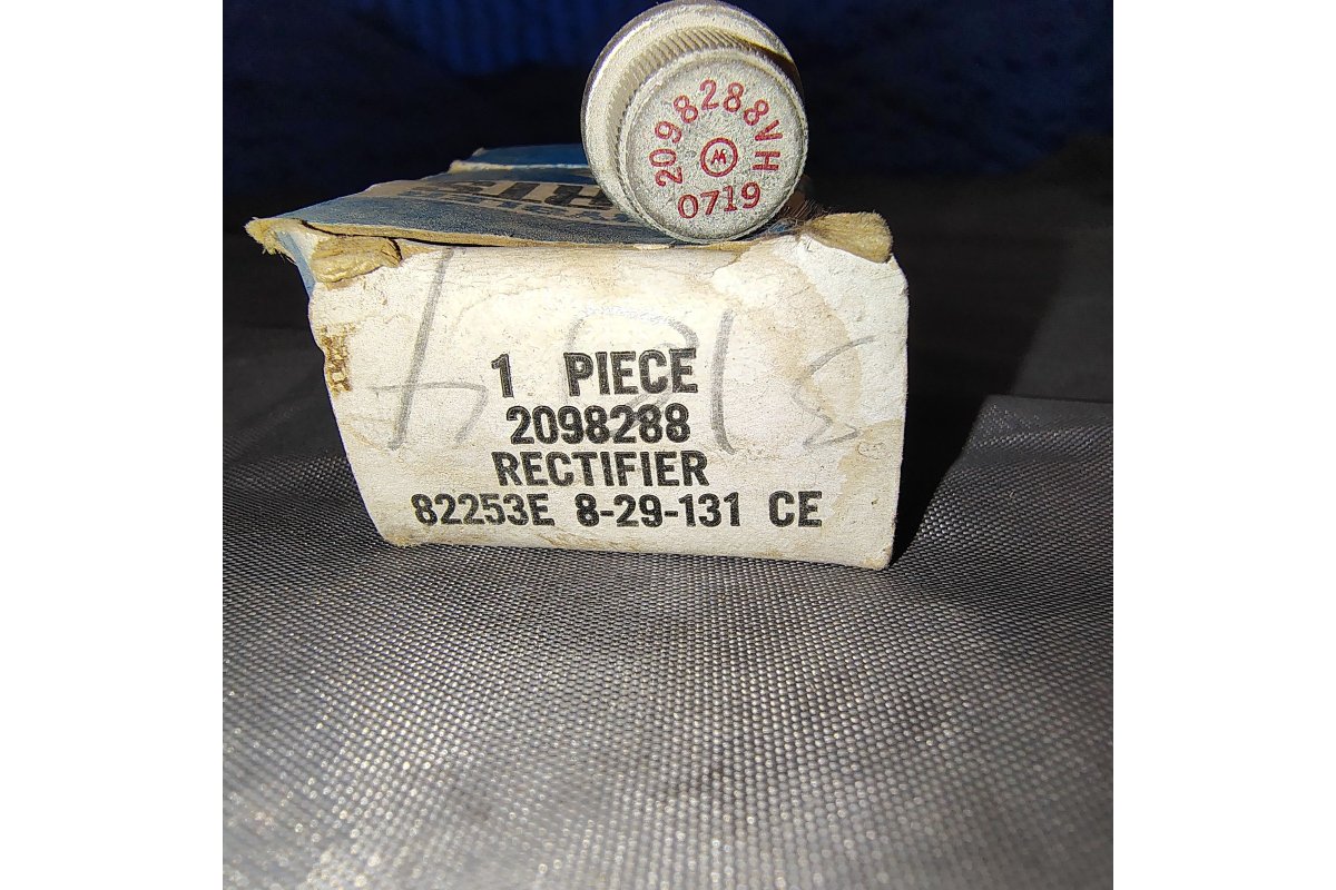 1960 Chrysler NOS VTG Rectifier,PN 2098288 -71