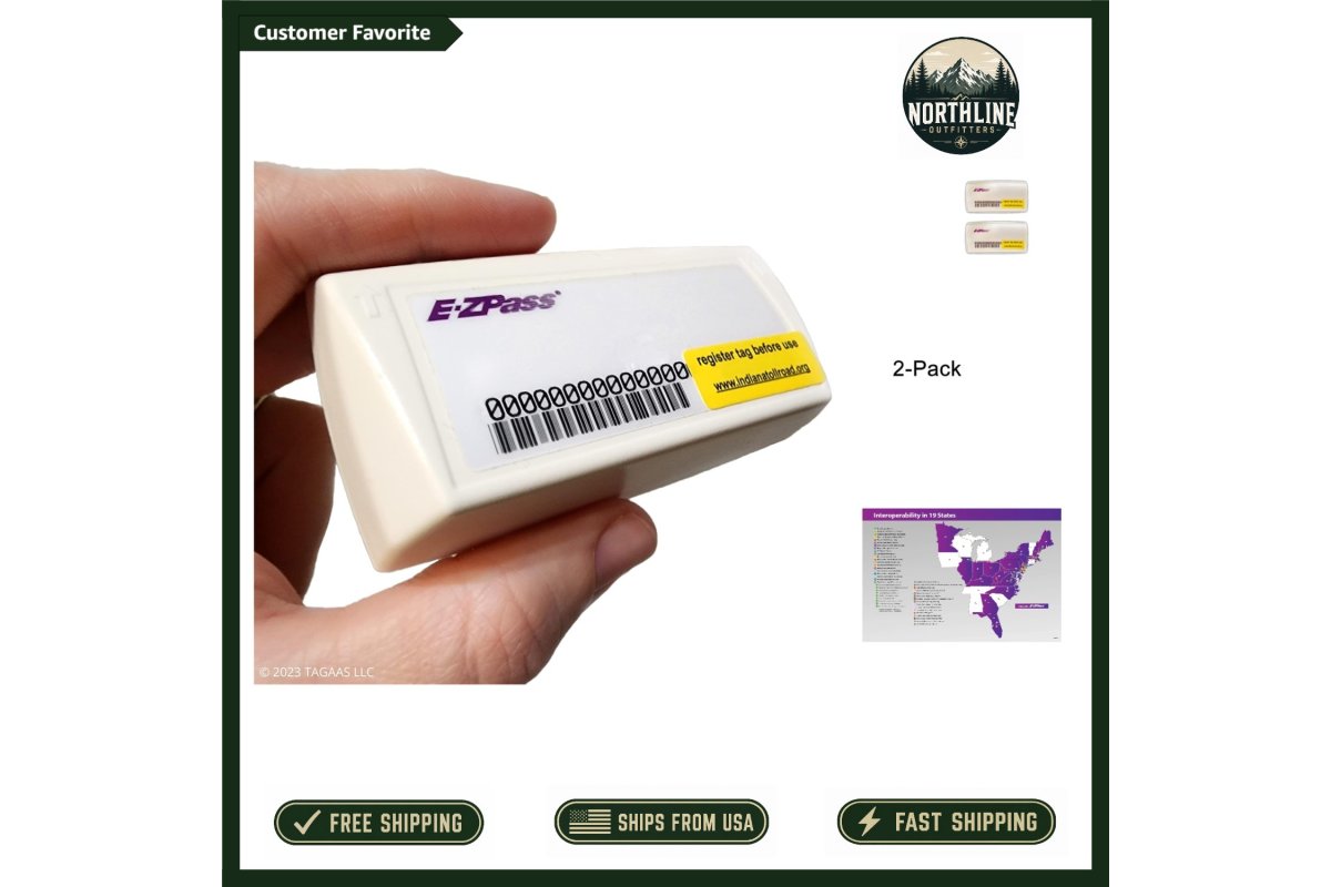 Unbranded Indiana Toll Road E-ZPass Transponder