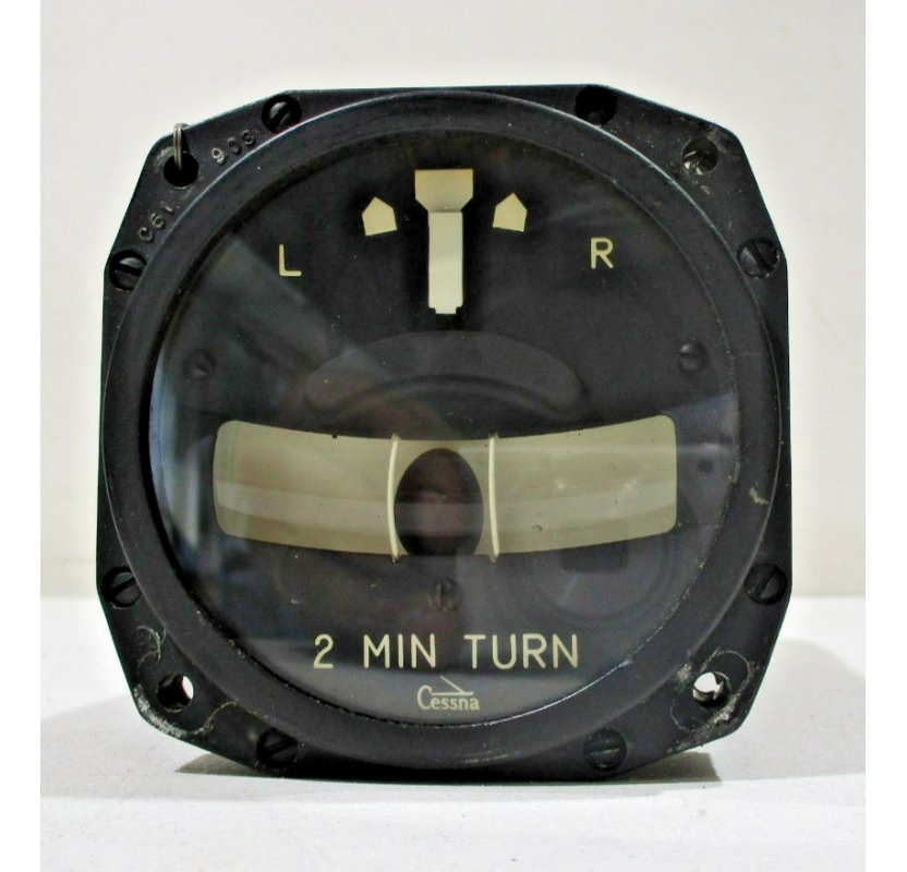 Cessna Vintage Aircraft Indicator Electric Turn
