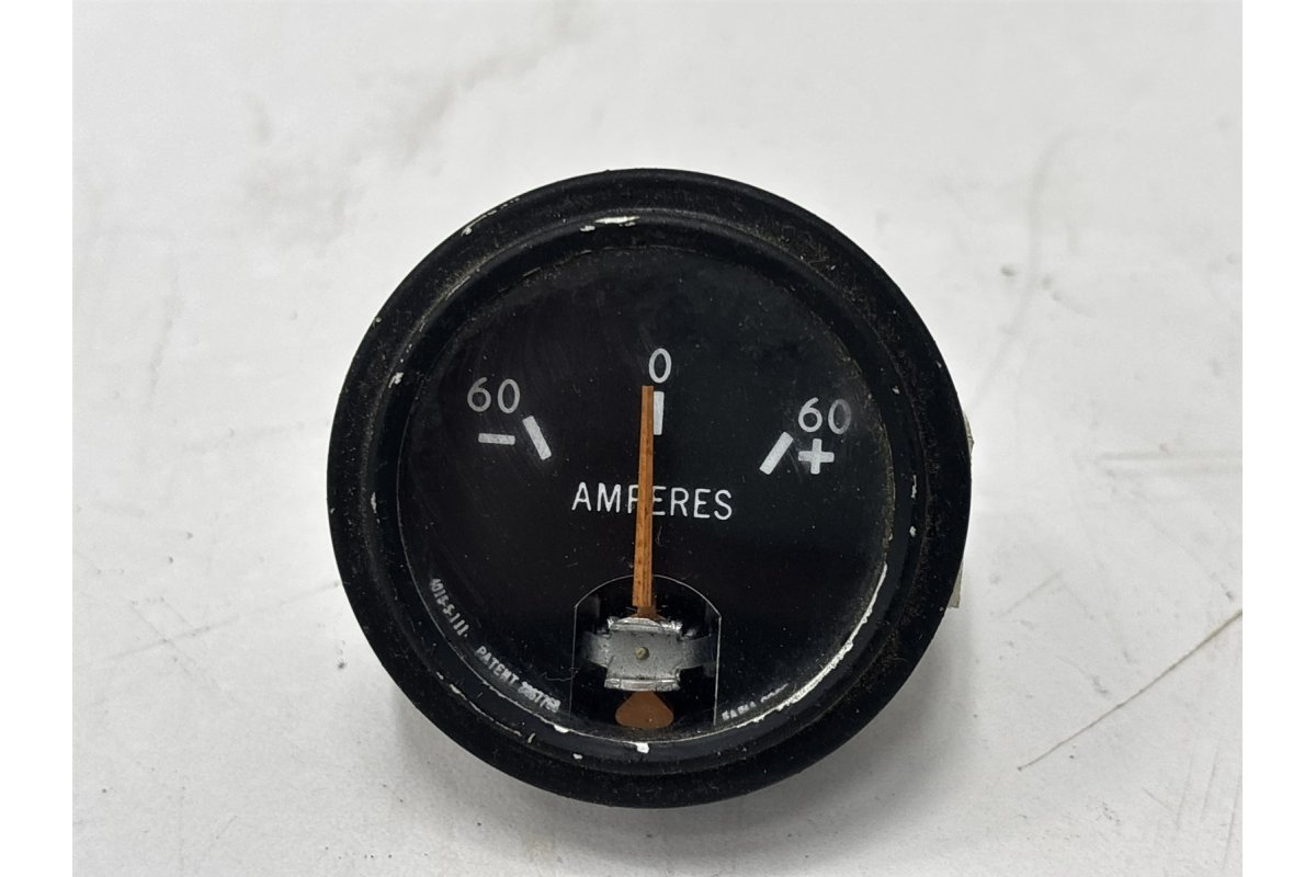 Cessna Amp Meter Ampmeter Amperes Gauge