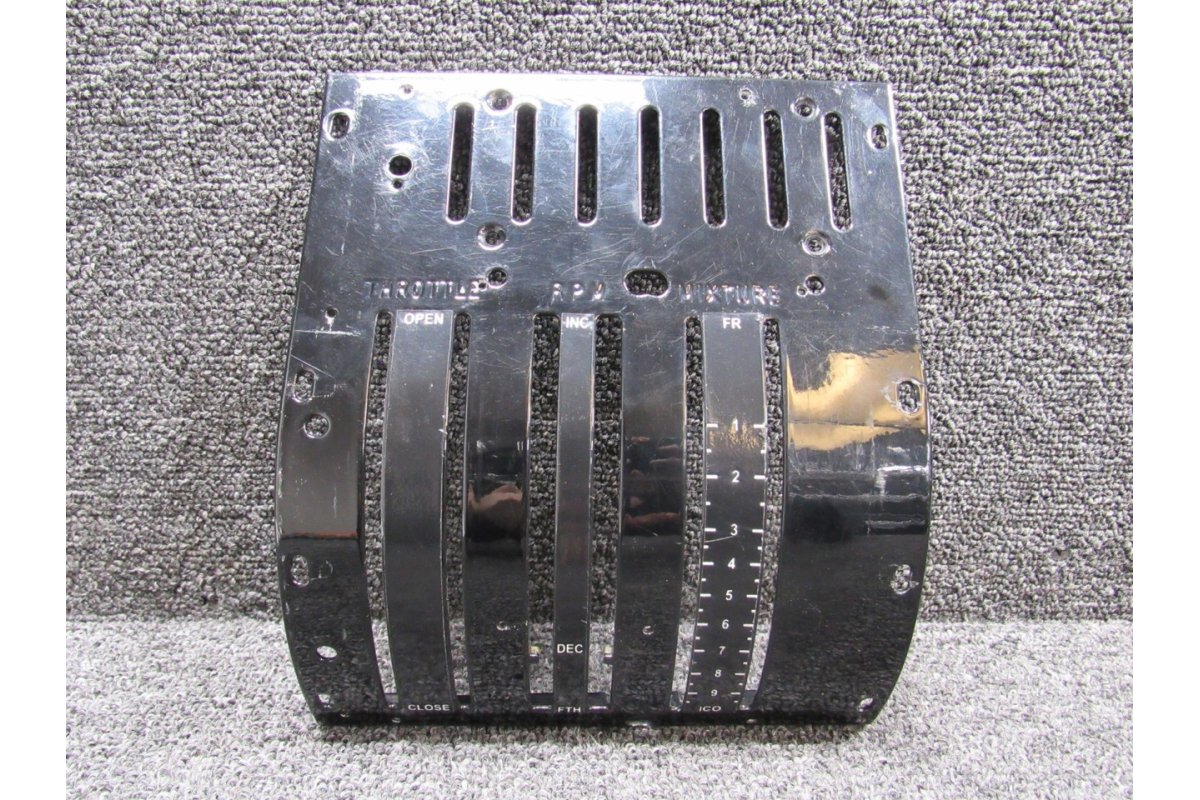 Cessna Aircraft Parts 5111572-11 Cessna 421C Control Quadrant Cover