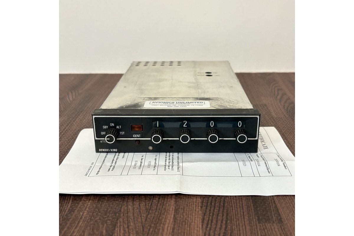 Bendix King KT 76A Transponder PN 066-1062-00 w