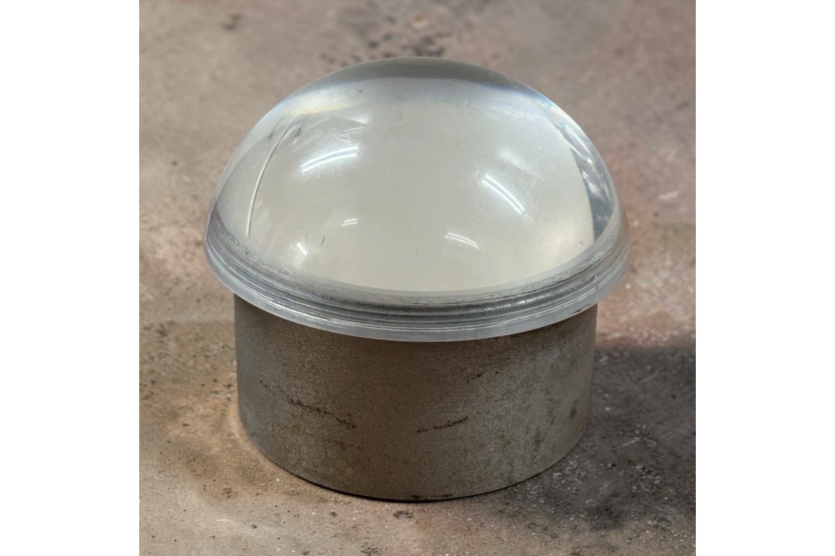 Unbranded Aviation Part Rounded Glass Metal