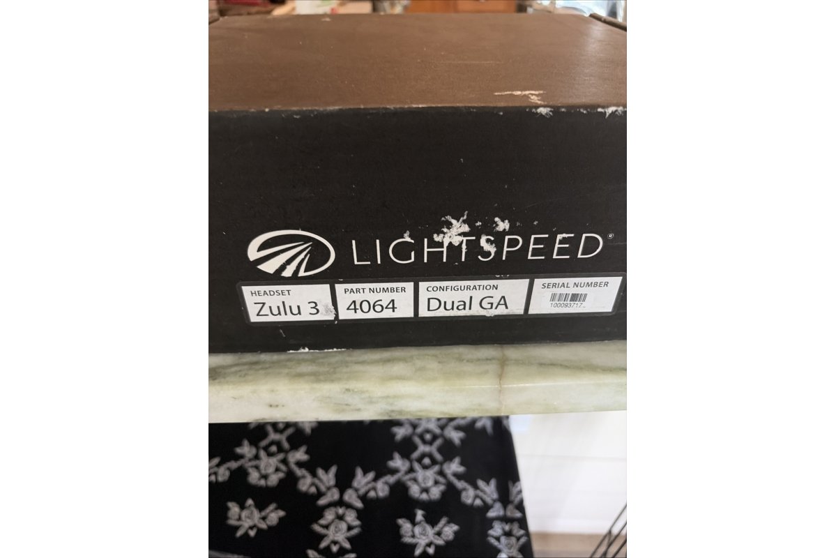 Lightspeed NIB Aviation Zulu 3 ANR