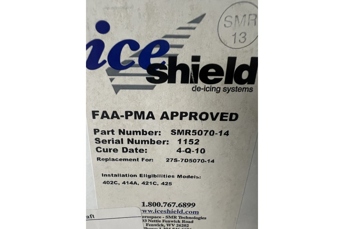Smr 5070-14 Cessna Vertical Fin Deice
