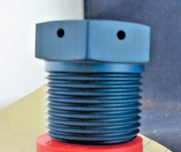 Aeronautical ¾” Aviation Pipe Plug Drilled
