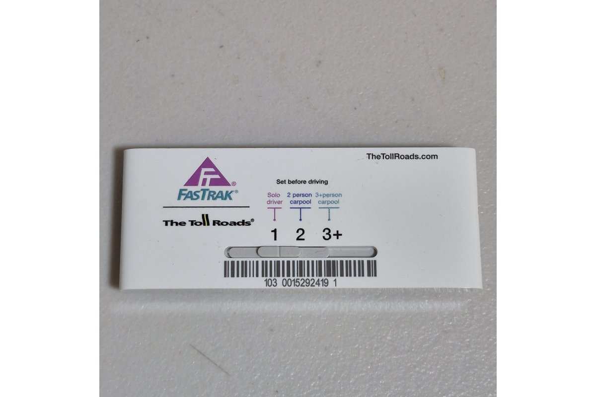 Fastrak California Carpool Car Device The