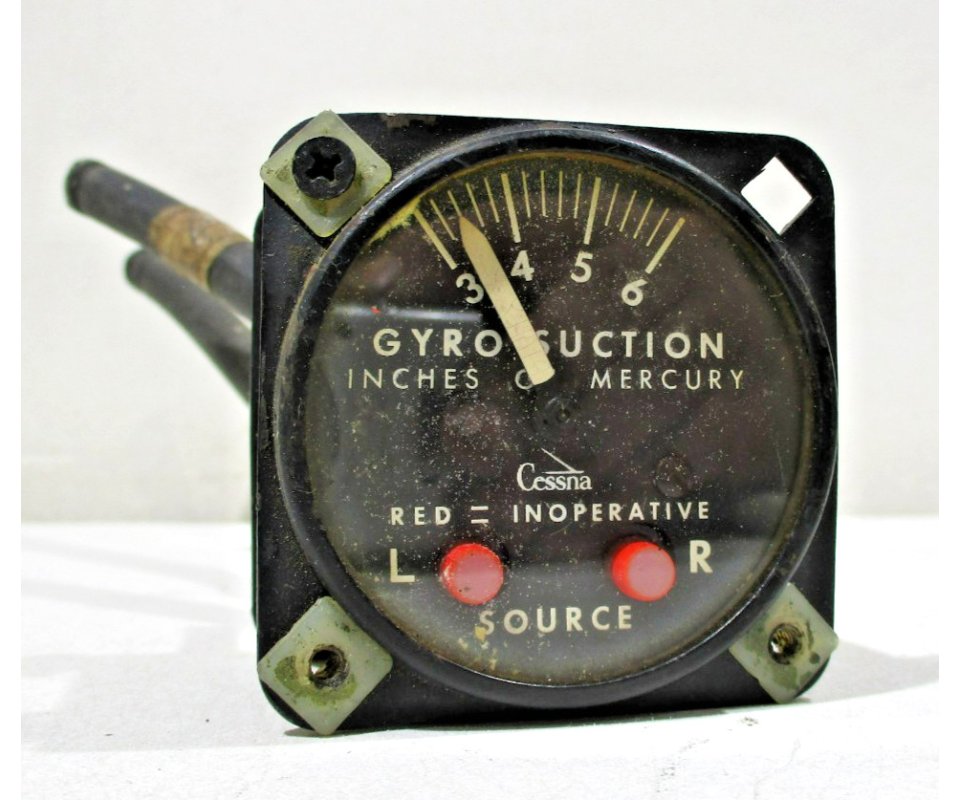 Cessna Airborne Aircraft Dual Gyro Pressure