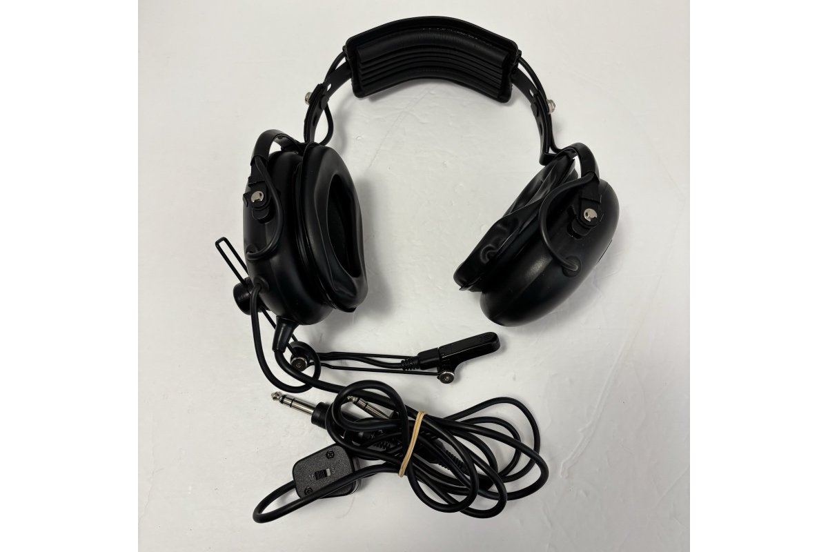 Flightcom Aviation Helicopter Headset Flight Com