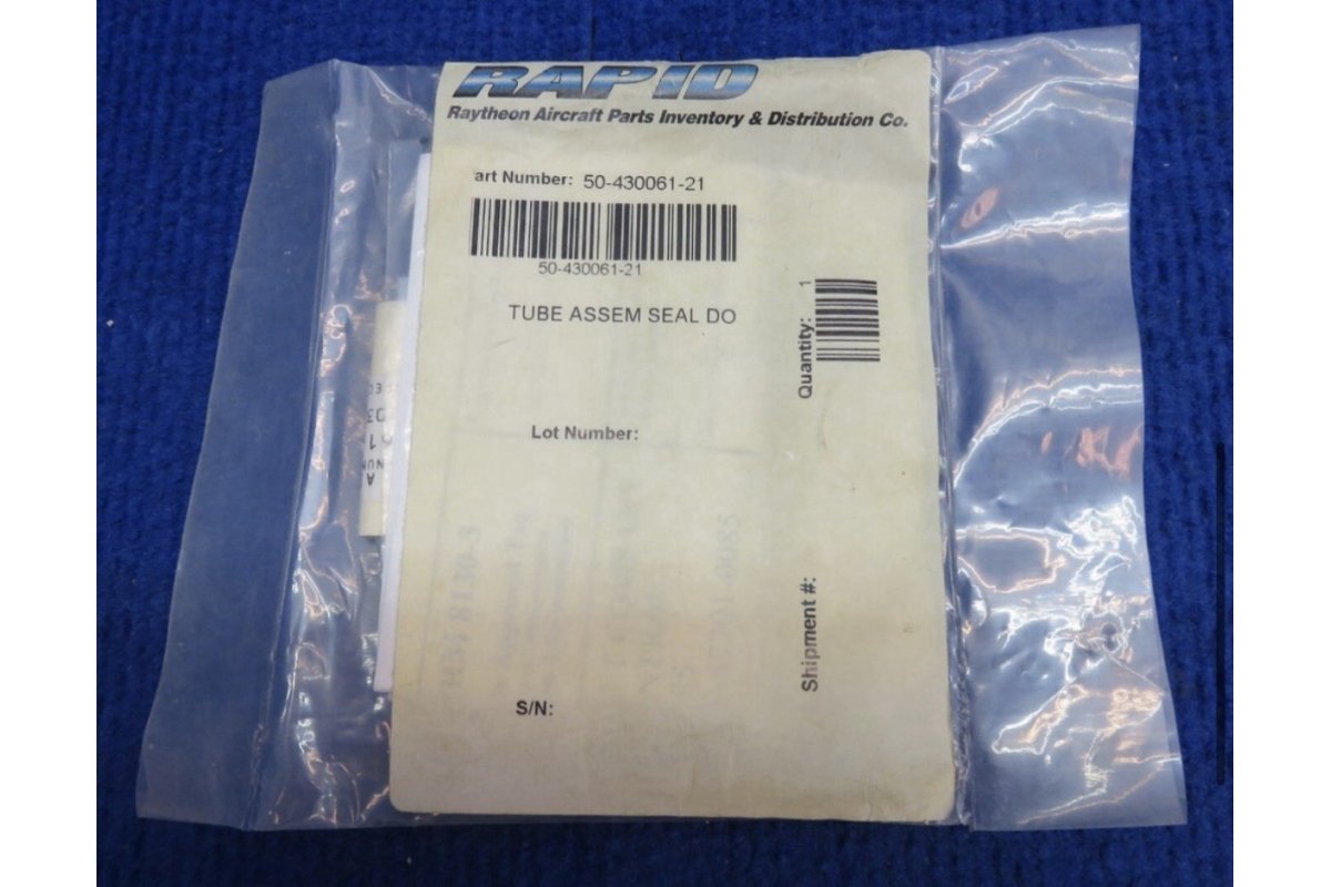 Beechcraft NEW Tube Assy Seal Door P