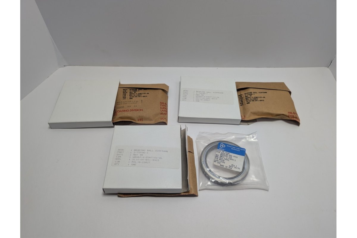 Miniature Precision Bearing MPB MS27642-37G Aviation Bearing Lot