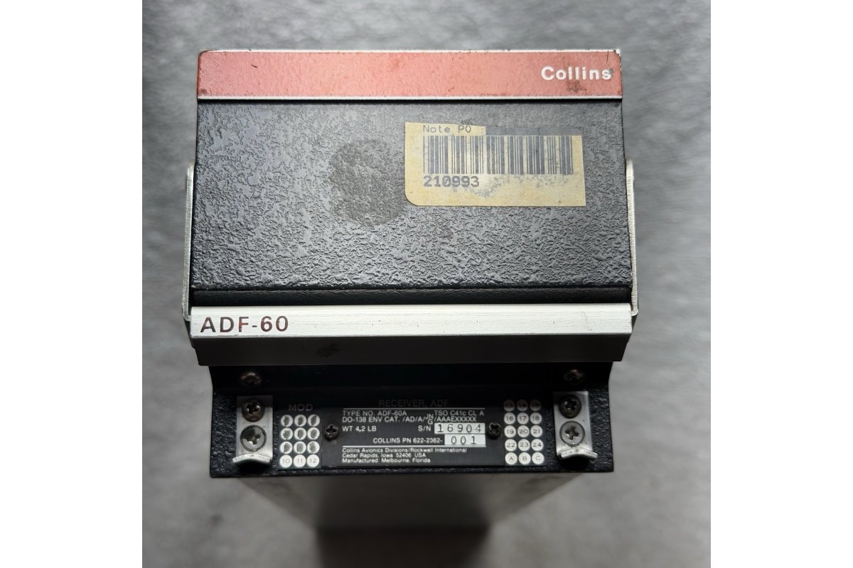 Collins Aerospace ADF-60A ADF Receiver Module 622-2362-001 W