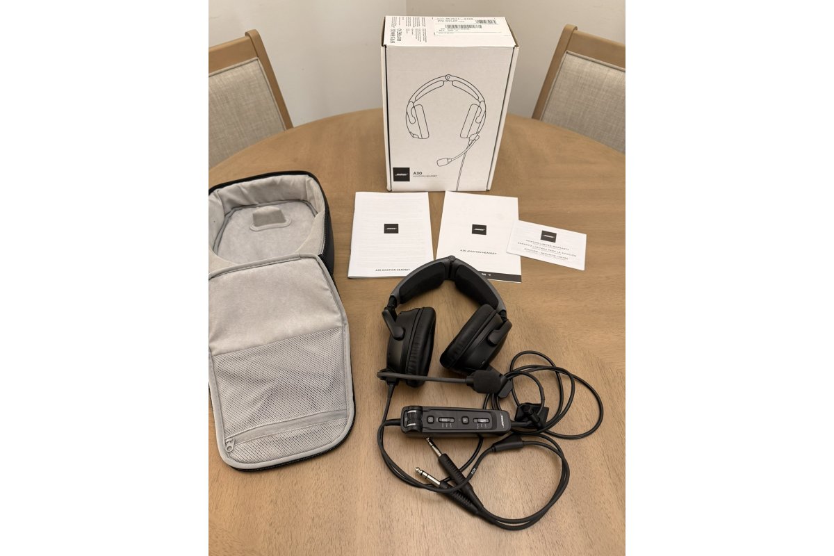 Bose A30 ANR Aviation Headset Dual