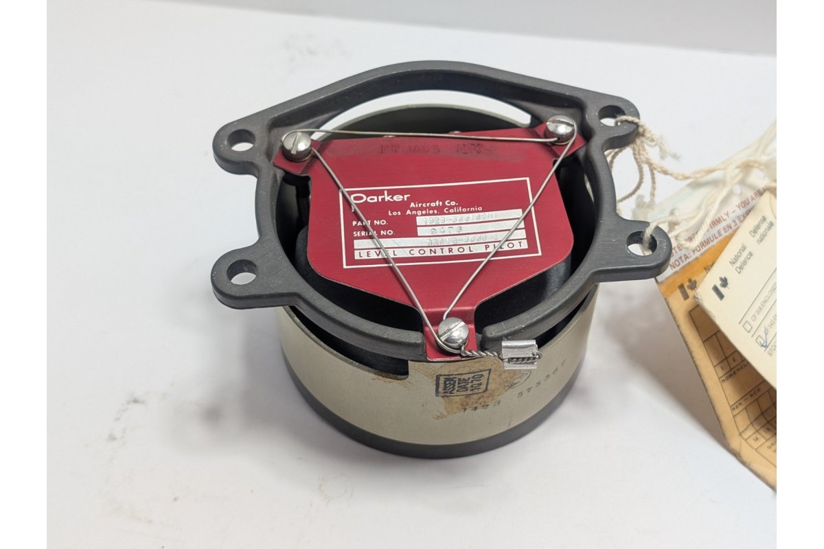 Parker Aircraft 1323-566187MI Level Control Pilot BAC10-3060-2