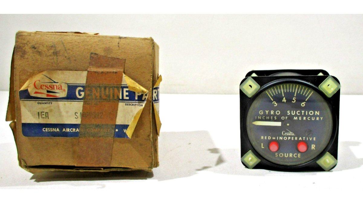 Cessna Airborne Mfg. Co. Gyro Suction