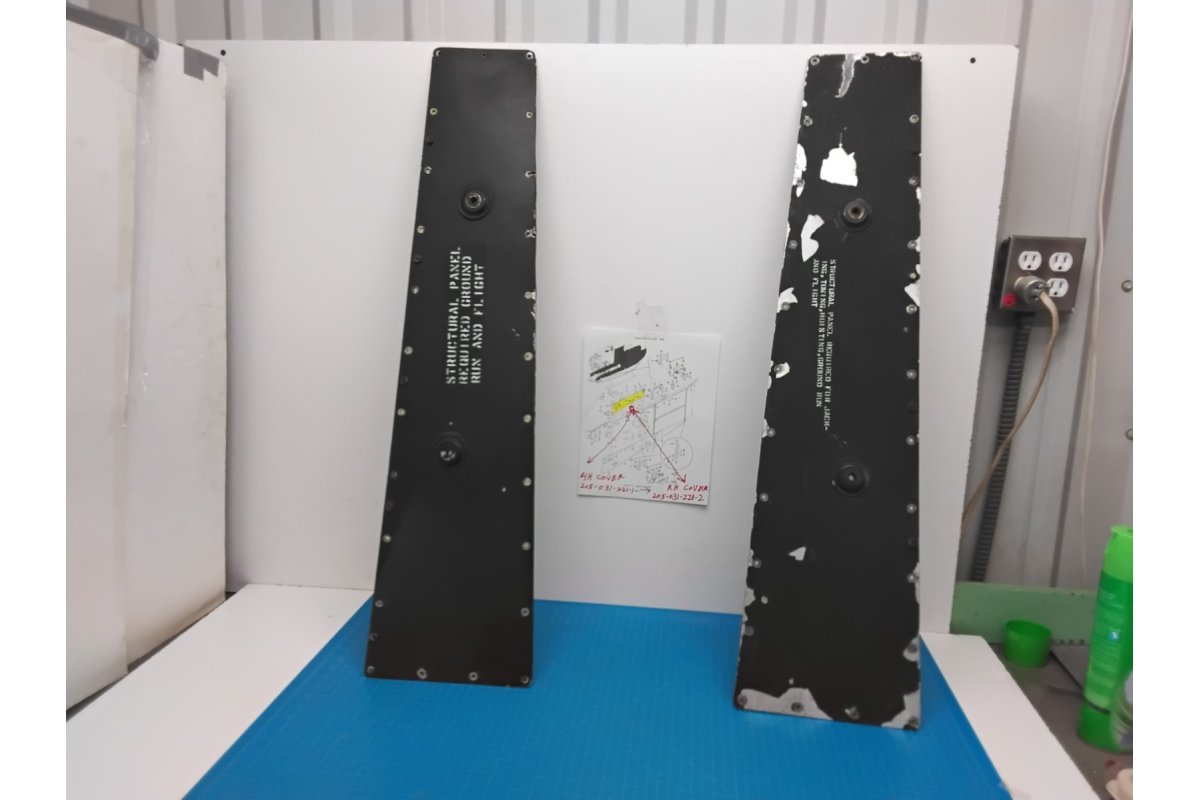 Bell Helicopter UH-1H Pylon Structural Panels, PN#