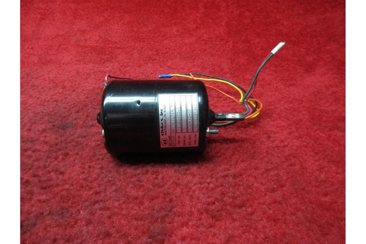 Piper, Dukes, Inc. Reversible Motor 28V PN 1482-22-1, 101738-001