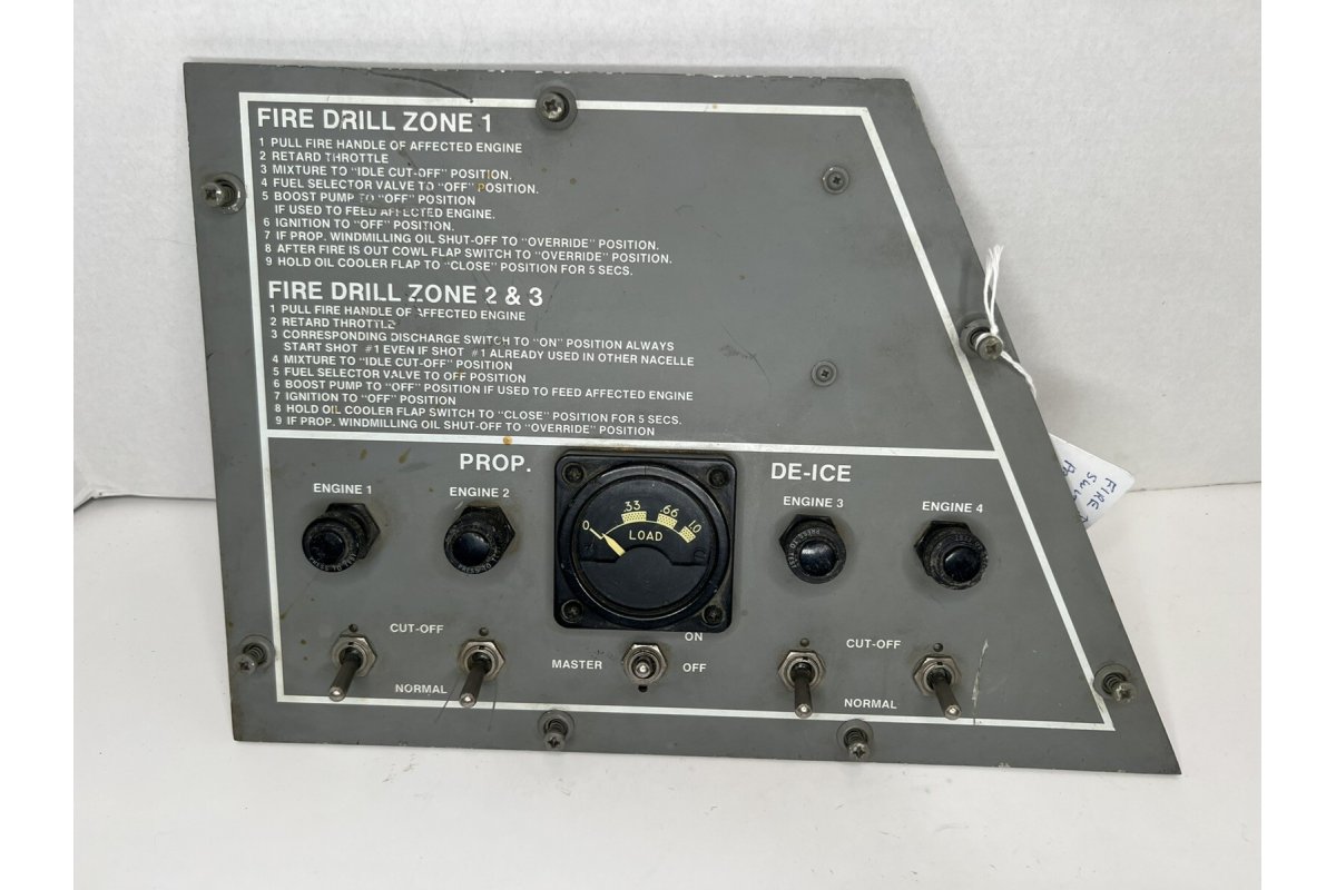 Argus Aurora Airplane Panel Part, Fire
