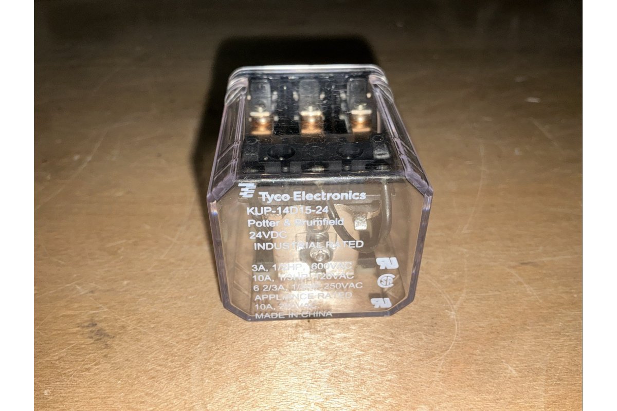 Tyco Electronics Aircraft Electromag. Relay KUP14D15-24VDC