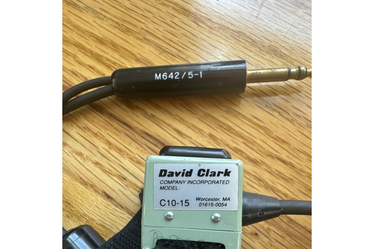 David Clark C10-15 Push to Talk Button