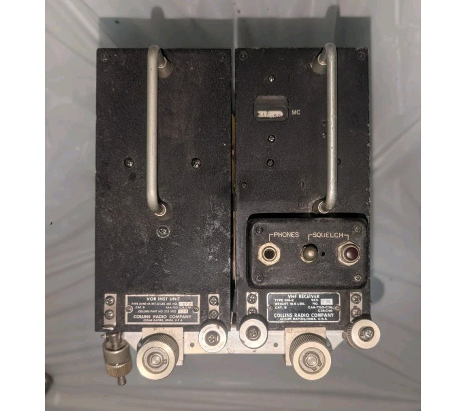 Collins Radio 51X-2 VHF Receiver and