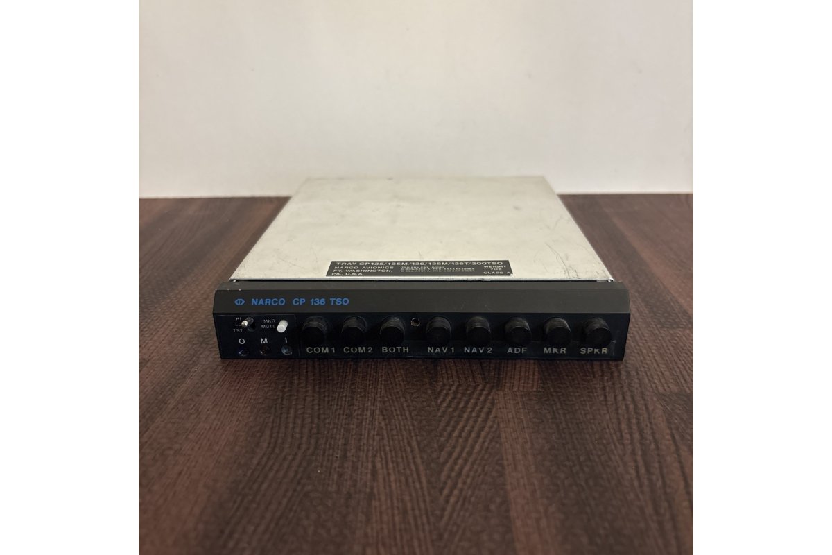 Narco CP 136 Audio Panel -