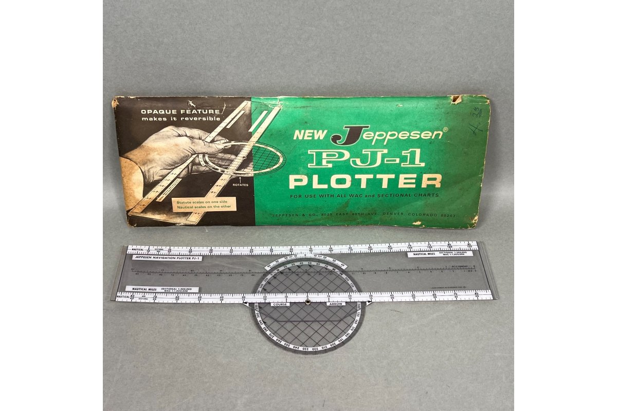 Jeppesen Vintage PJ-1 Plotter for WAC