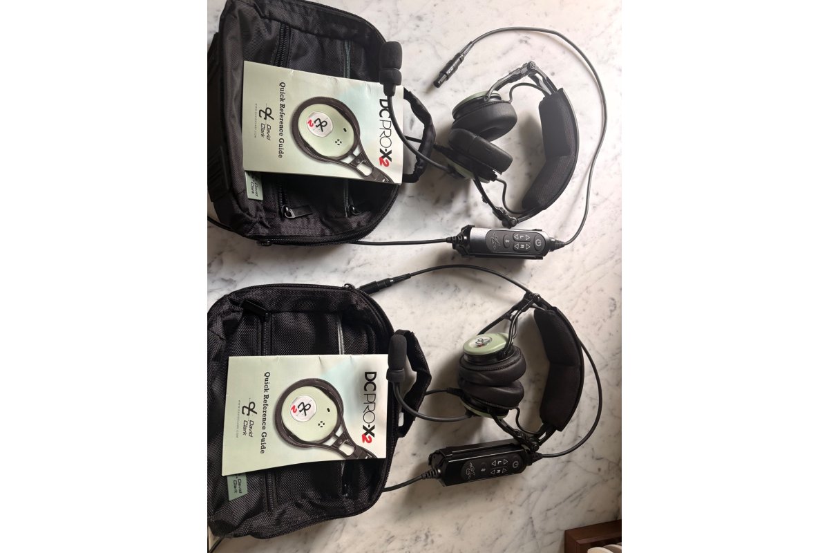 David Clark Pro X-2 Aviation Headsets ANR