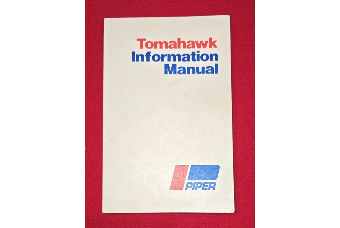 Piper Tomahawk Information Manual Pilots Operating Handbook