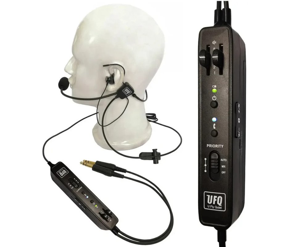 Ufq L2 in-ear aviation headset bluetooth ANR