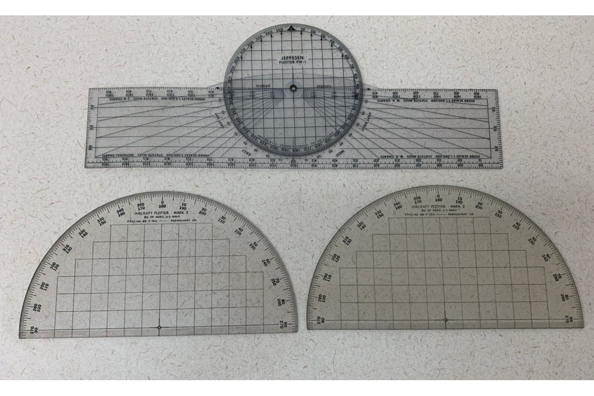 Jeppesen DRAFTING PW-1 Rotating Plotter &