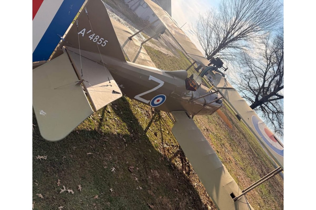 2020 Scale Replica Plans SE5A Ultralight Biplane 40hp Replica