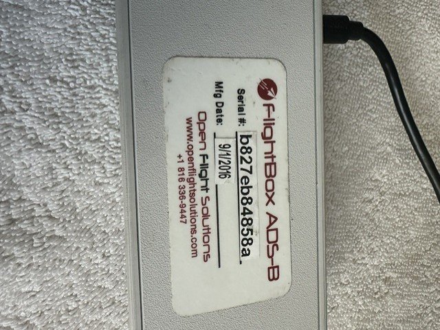 Open Flight Solutions flightbox ads-b works with IPAD