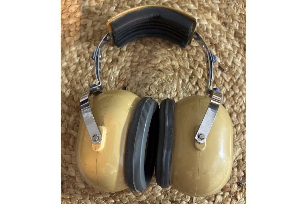 David Clark Hearing Protector Earmuffs Tan Noise
