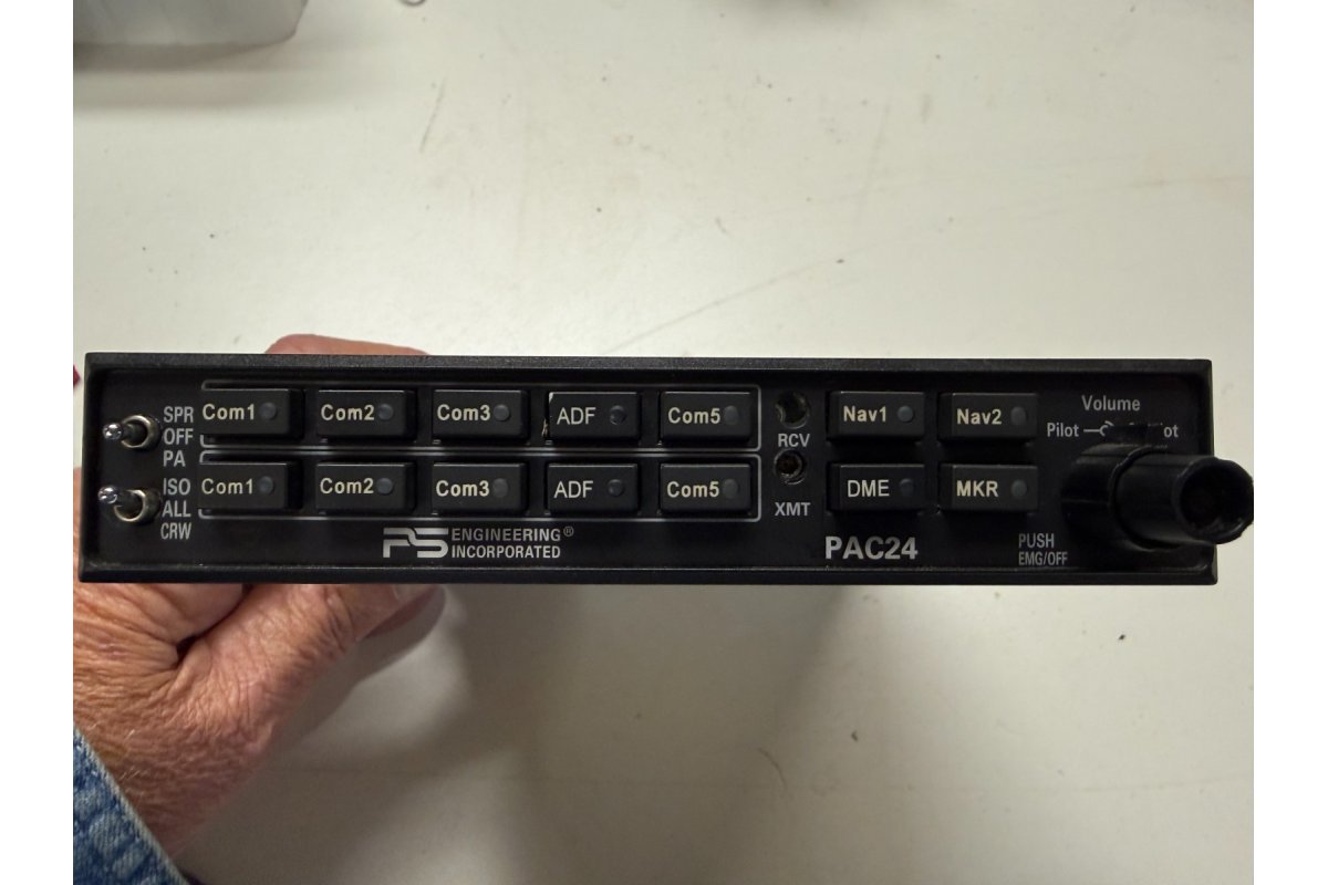 PS Engineering PAC 24 Audio Panel